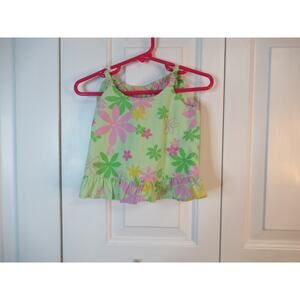 Hinalea green floral outfit